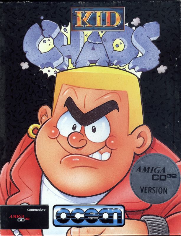 Kid Chaos box art for Amiga CD32